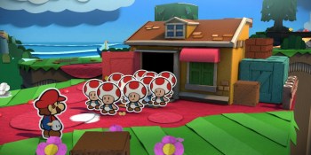 Paper Mario: Color Splash is another delightful trip into a bizarre crafty world