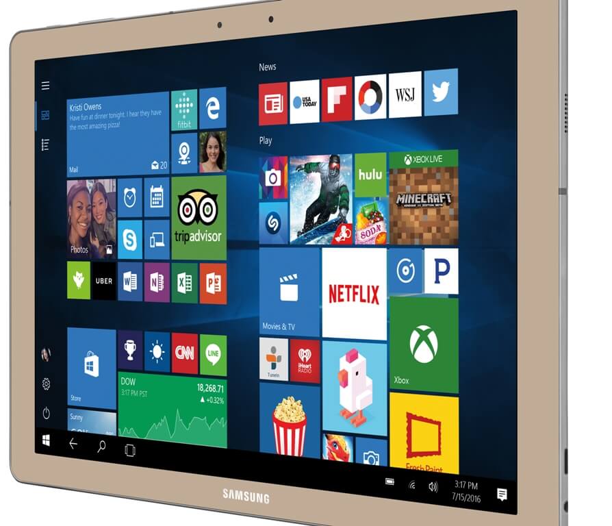 Galaxy TabPro S – Gold