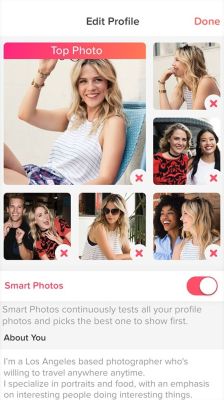 Tinder: Smart Photos