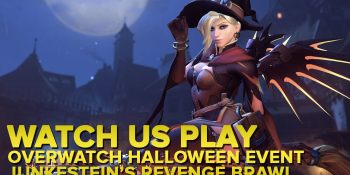 Watch us play Overwatch: Jukenstein’s Revenge, a horde of Halloween horrors