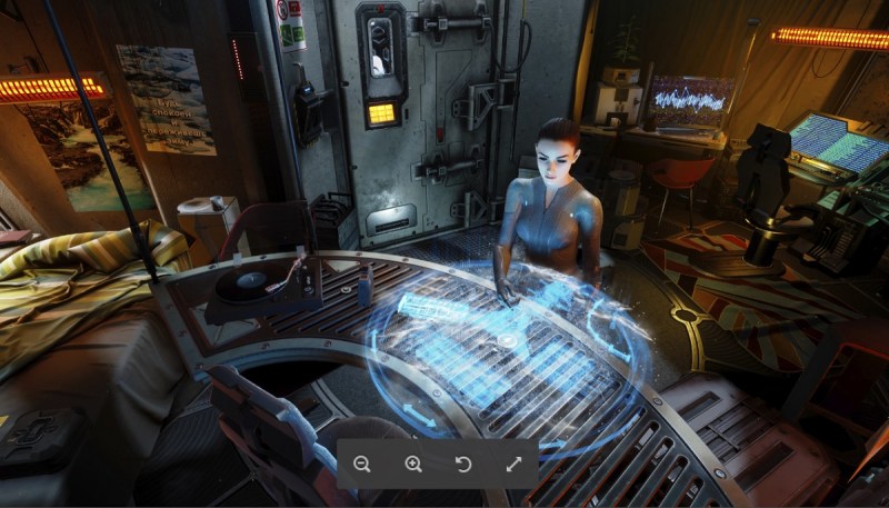 Arktika.1 is a VR shooter from 4A Games.