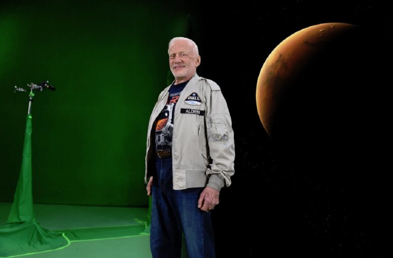 Buzz Aldrin in "Message to Mars."