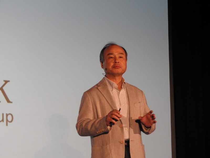 Masayoshi Son, CEO of SoftBank.