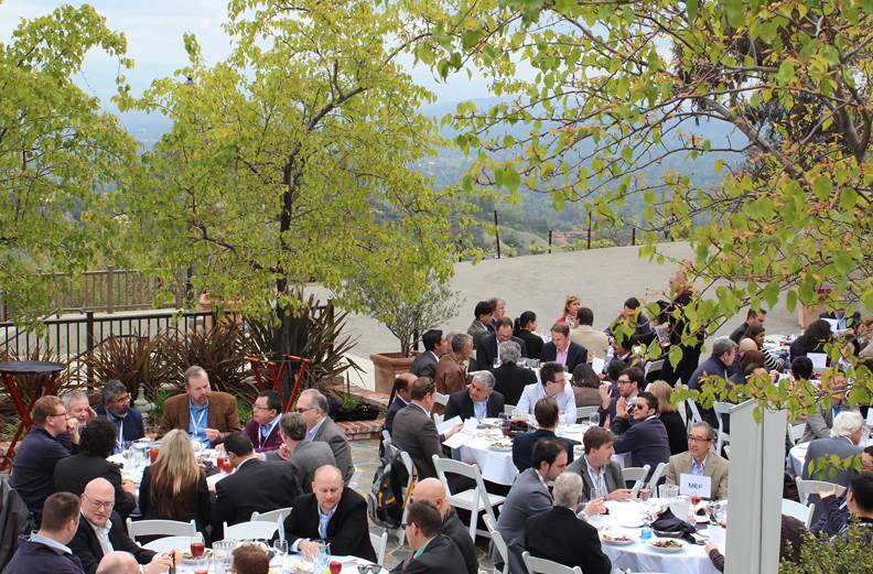 NetEvents summit at the Moutain Winery in Saratoga, Calif.