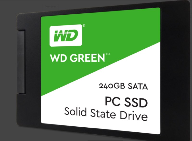 WD Green SSDs have a low-power footprint.