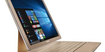 Samsung launches gold Galaxy TabPro S with double the RAM and storage, available now for $1,000