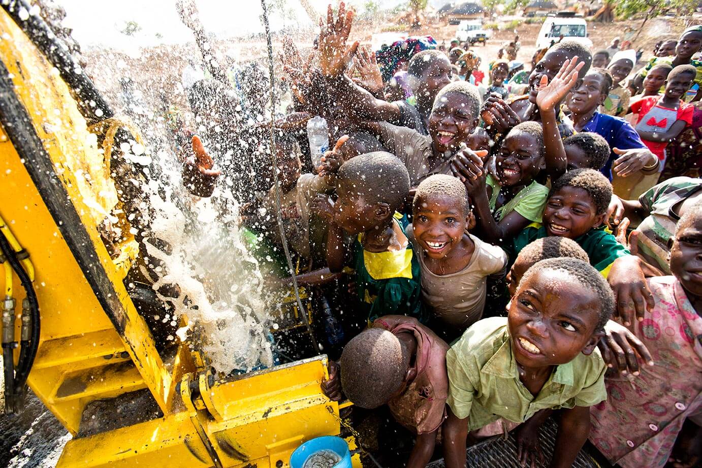 Charity:Water well in Malawi