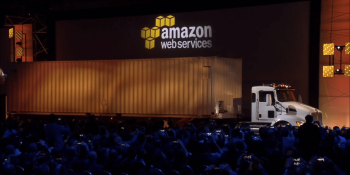 AWS now offering trucks to move your data to its cloud