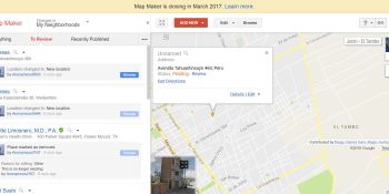 Google will kill Map Maker and integrate it into Maps in March 2017