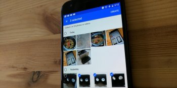 Google Photos for Android now lets you create animations offline