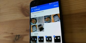 Google Photos for Android now lets you create animations offline