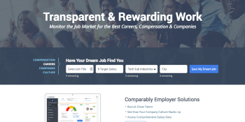 Comparably takes on LinkedIn to help you land your dream job