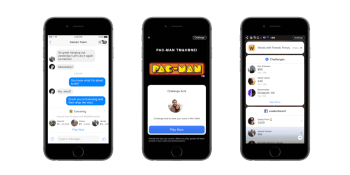 Facebook brings ‘instant’ HTML5 games like Pac-Man to your News Feed and Messenger