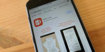 Microsoft’s Office Lens for iOS now gives verbal cues to line up documents you scan