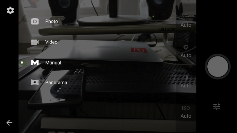 OnePlus 3T: Manual control