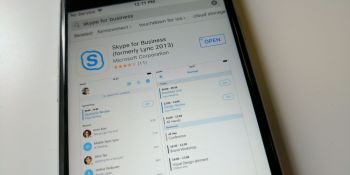 Skype for Business on iOS now lets you answer calls from the lock screen
