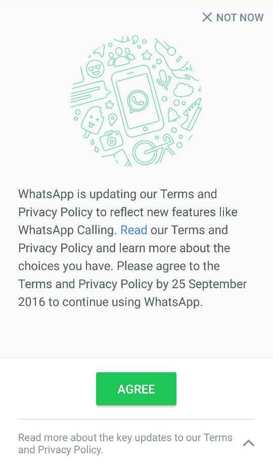 WhatsApp: Opt-out?