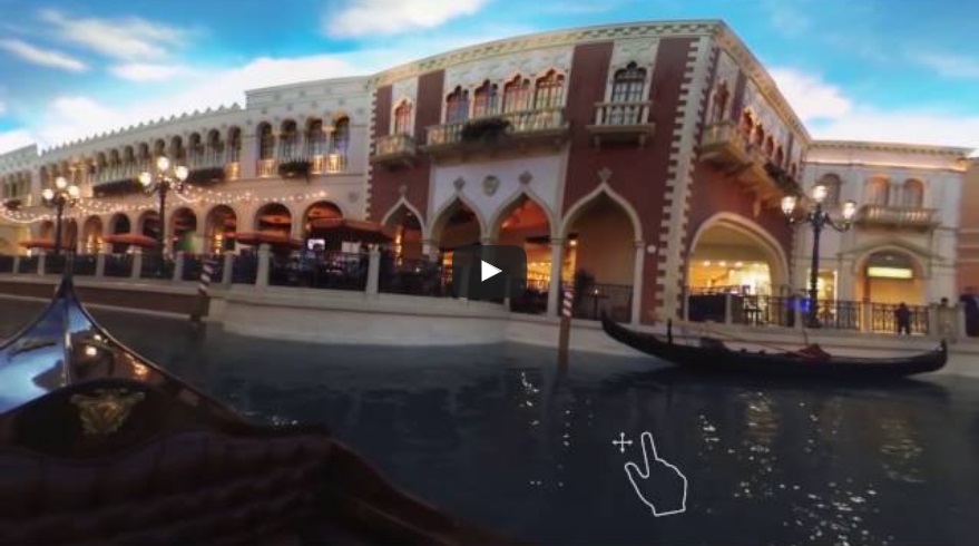 Vegas VR app