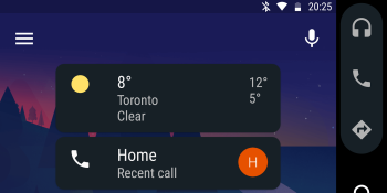 Android Auto now works right on your phone’s screen