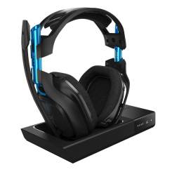 The Astro A50 wireless gaming headset that works with the PC or PlayStation 4.