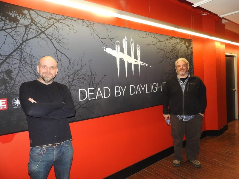 Behaviour Interactive executives David Osborne (left) and Stephen Mulrooney. 