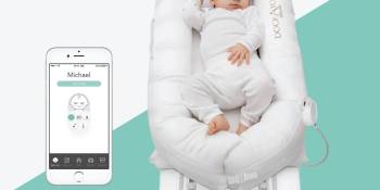 CloudTot baby monitor will detect if your infant has wet the crib