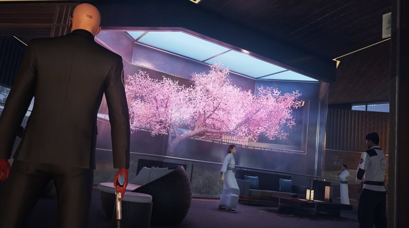 Hitman's Hokkaido episode has beautiful environments.