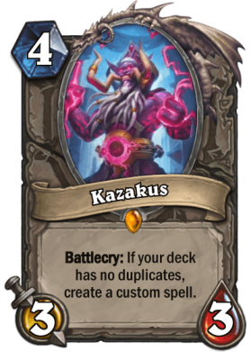 This card can go in Mage, Priest, and Warlock decks.