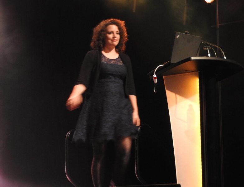 Jill Murray of Discoglobe Interactive at MIGS 2016.