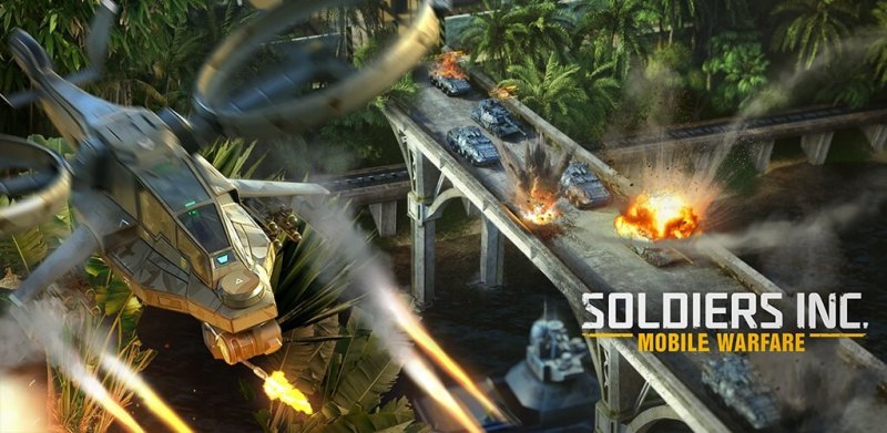 Soldiers Inc: Mobile Warfare is an MMO strategy game.