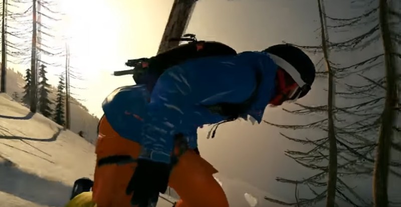 You can snowboard in Steep and then share your recorded run.