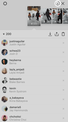 Instagram now lets you save the past 24 hours of your story in a single video file.