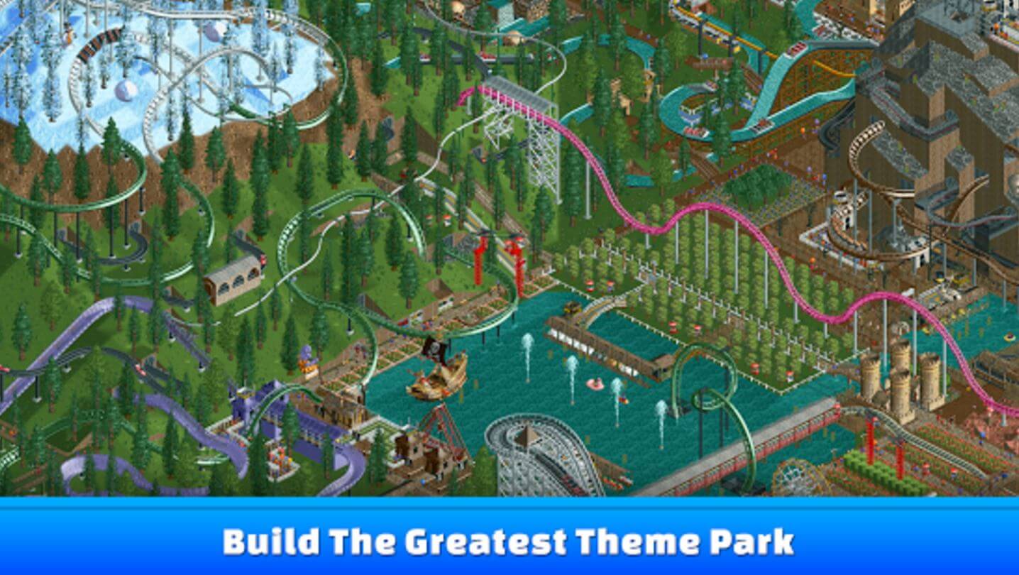RollerCoaster Tycoon is back on mobile.