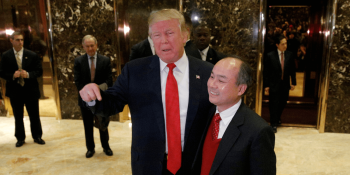 Trump takes credit for $50 billion SoftBank investment to create 50,000 jobs