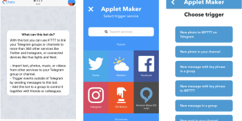 Telegram launches on IFTTT with 31 integrations