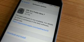 Apple releases iOS 10.2 public beta 7