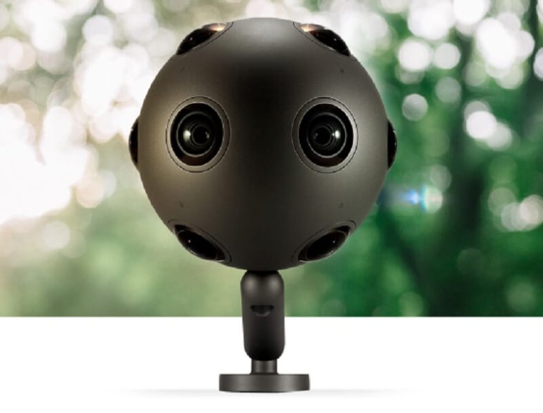 Ozo has eight different cameras for VR capture.