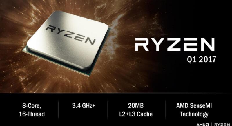 AMD's Ryzen debuts for desktops in the first quarter of 2017.