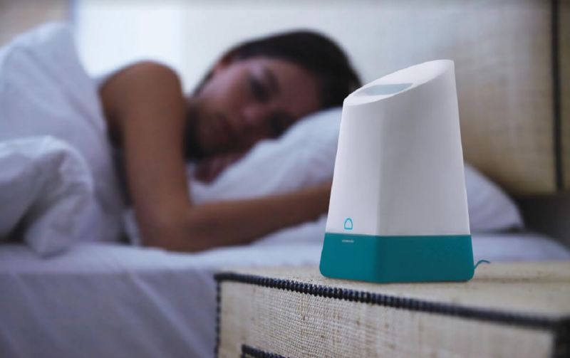 Sensorwake Oria improves your sleep quality with scents.