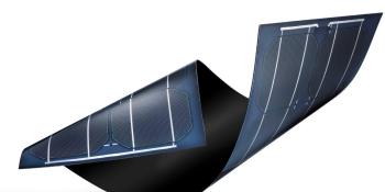 Sunflare unveils sticky and flexible solar panels