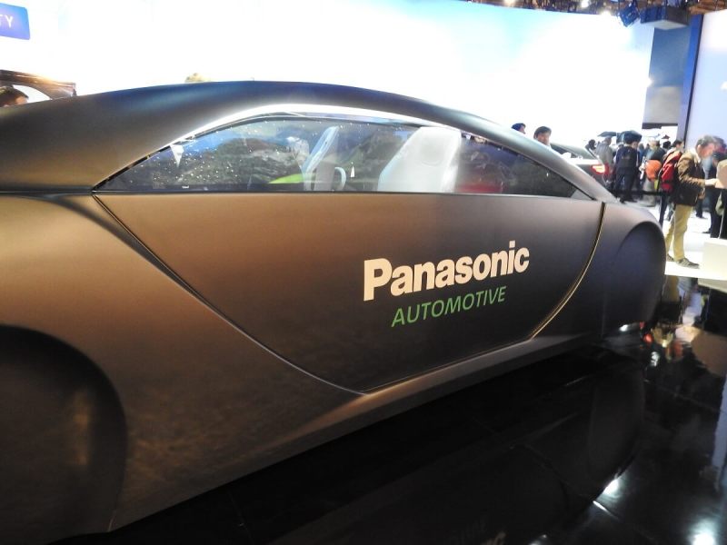 The Panasonic driverless concept car.