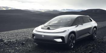 Faraday Future unveils FF 91 electric car that parks itself, goes 0-60 in 2.4 seconds