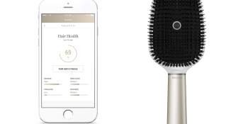 Withings and L’Oreal made a smart hairbrush that rates your hair