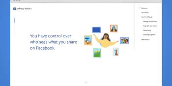 Facebook’s ‘Privacy Basics’ site now more mobile-friendly with new guides and a FAQ