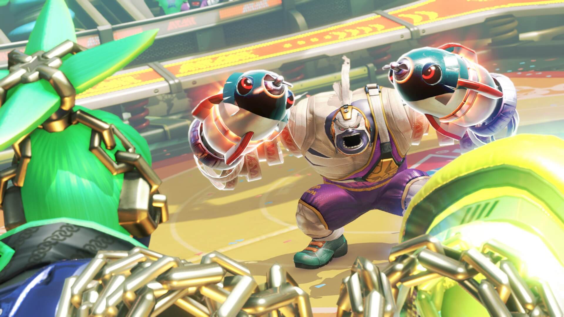 Arms is one of Nintendo's new IPs coming to the Switch. 