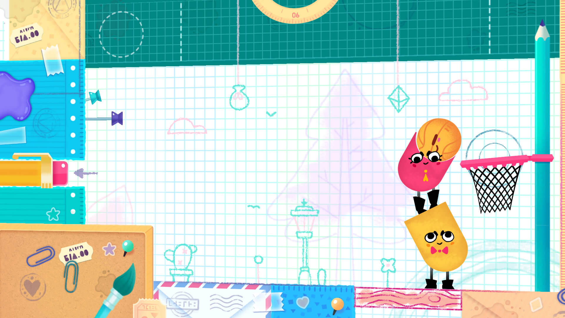 Snipperclips - Cut it out, together! is a new puzzle title for Nintendo Switch. 