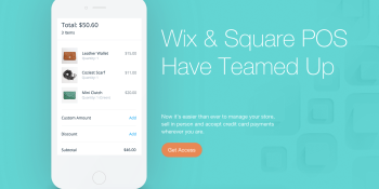 Wix integrates Square to let merchants process credit cards