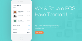 Wix integrates Square to let merchants process credit cards