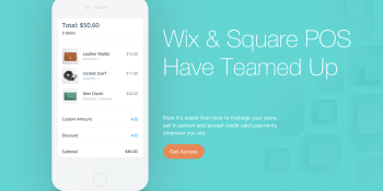 Wix integrates Square to let merchants process credit cards