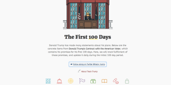 Track Trump monitors the president’s policy changes for the first 100 days